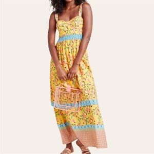 NWT Anthropologie Farm Rio Anjou Maxi
Dress Size 2 Petite Retail $240.00